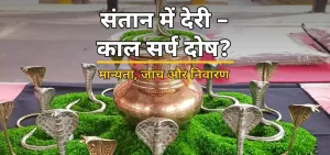 Kaal Sarp Dosh Puja Ujjain काल सर्प दोष और संतान में देरी - मान्यता, जांच और निवारण पूजा उज्जैन
