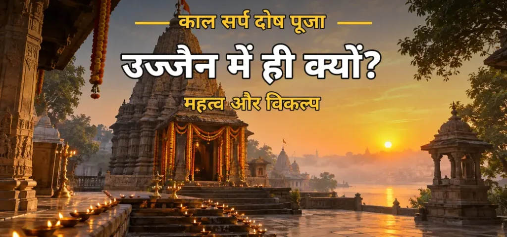 काल सर्प दोष की पूजा उज्जैन में ही क्यों? महत्व और विकल्प काल सर्प दोष पूजा उज्जैन में क्यों - महाकाल महत्व और बुकिंग