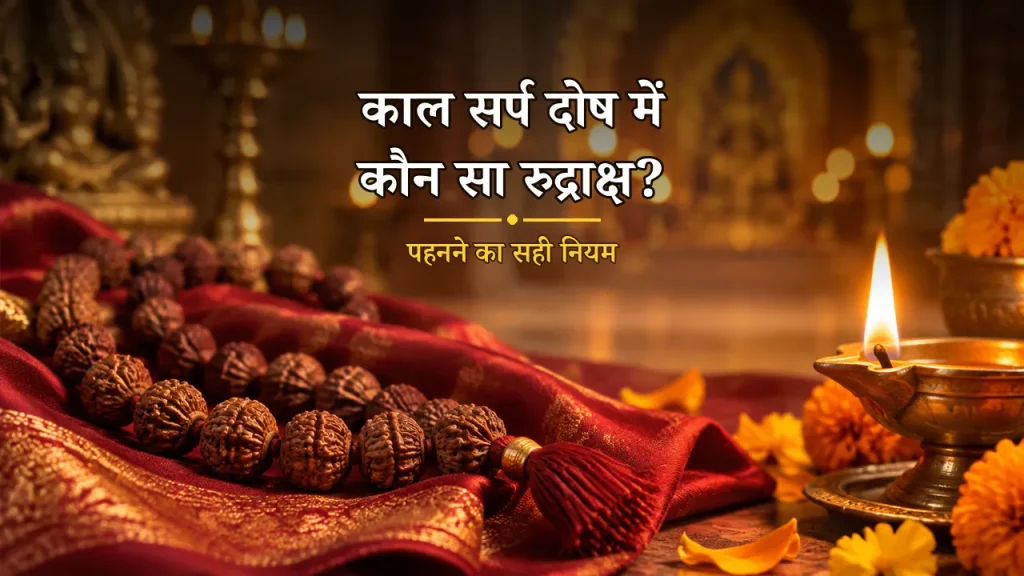 काल सर्प दोष में कौन सा रुद्राक्ष पहनना चाहिए