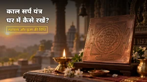 काल सर्प दोष यंत्र घर में कैसे रखें और पूजा विधि