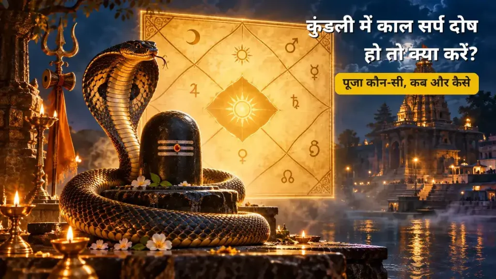 कुंडली में काल सर्प दोष हो तो क्या करें - पूजा कौन-सी, कब और कैसे